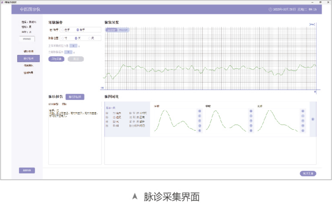 中医四诊仪01型(舌面脉信息采集管理系统)MT-SMT-01脉诊采集界面.png 中医四诊仪01型(舌面脉信息采集管理系统)MT-SMT-01脉诊采集界面.png
